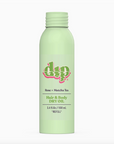 Aluminum bottle of hair and body oil perfume