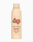 Aluminum bottle of hair and body oil perfume